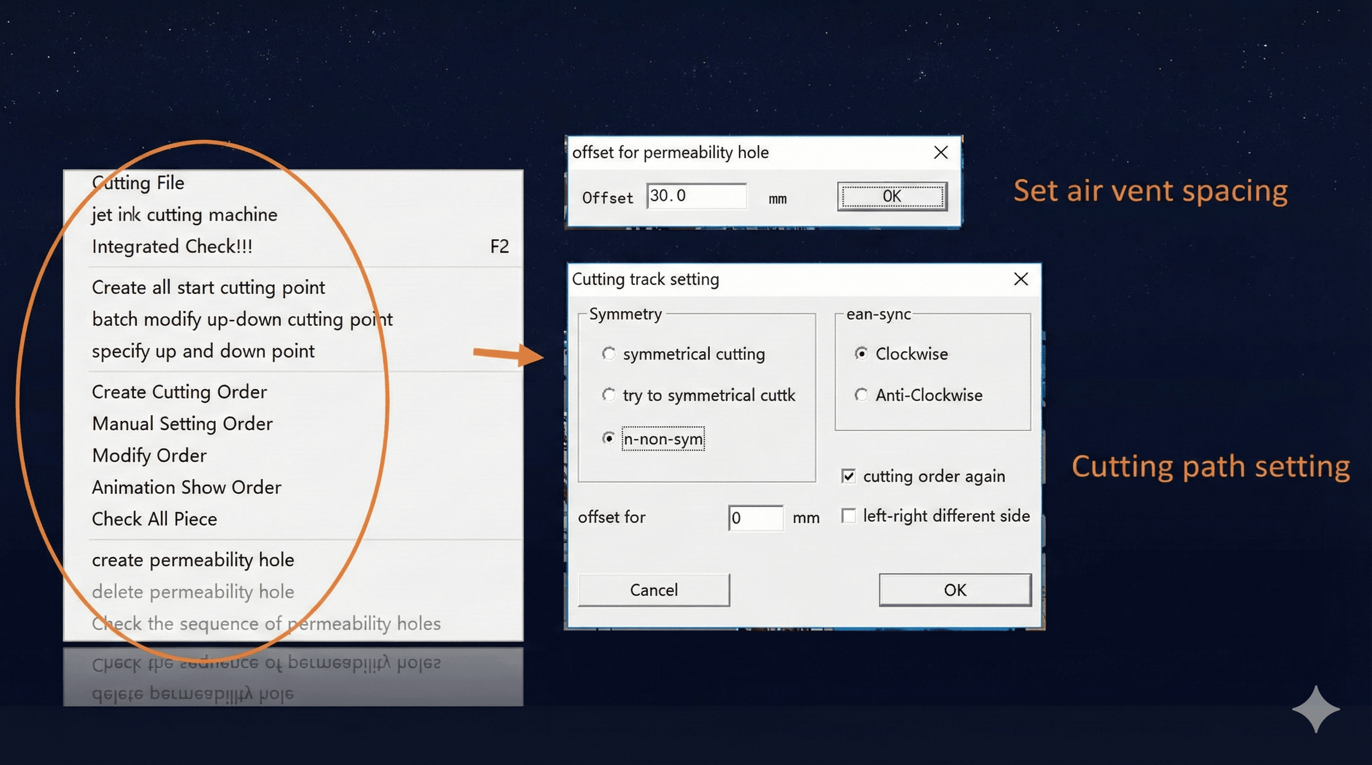 Sophisticated Cut File Generation with M Codes