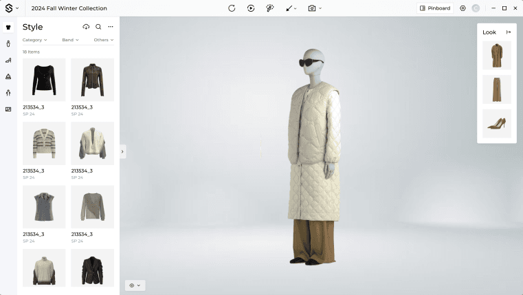 Product Advantages Interface